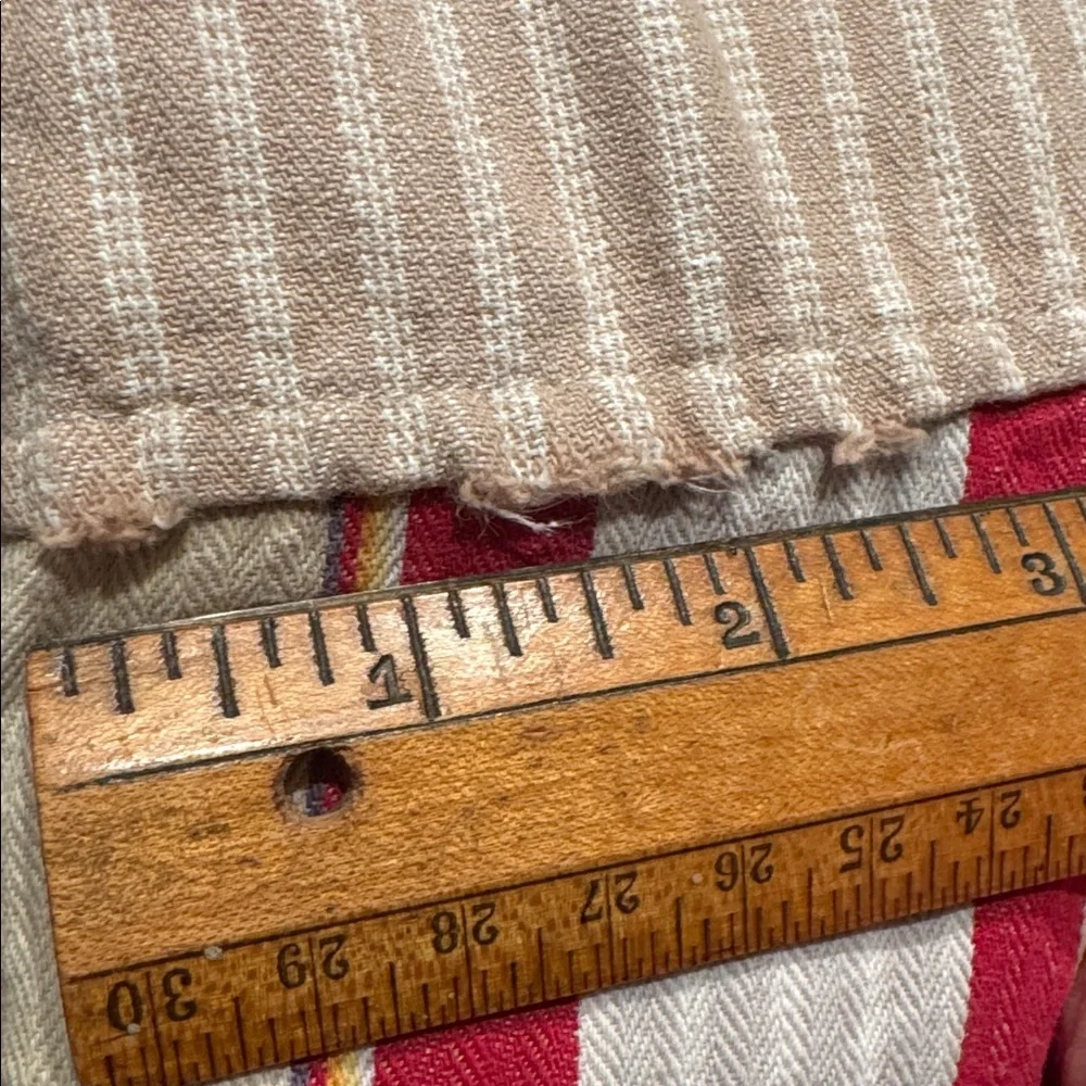 Eddie Bauer HOME DUVET LINEN COTTON VINTAGE Patchwork Comforter Cover KING 2508